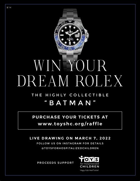 contest for rolex watch|rolex raffle 2024.